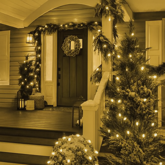 Guirnalda De Luces Navideñas Acrílicas