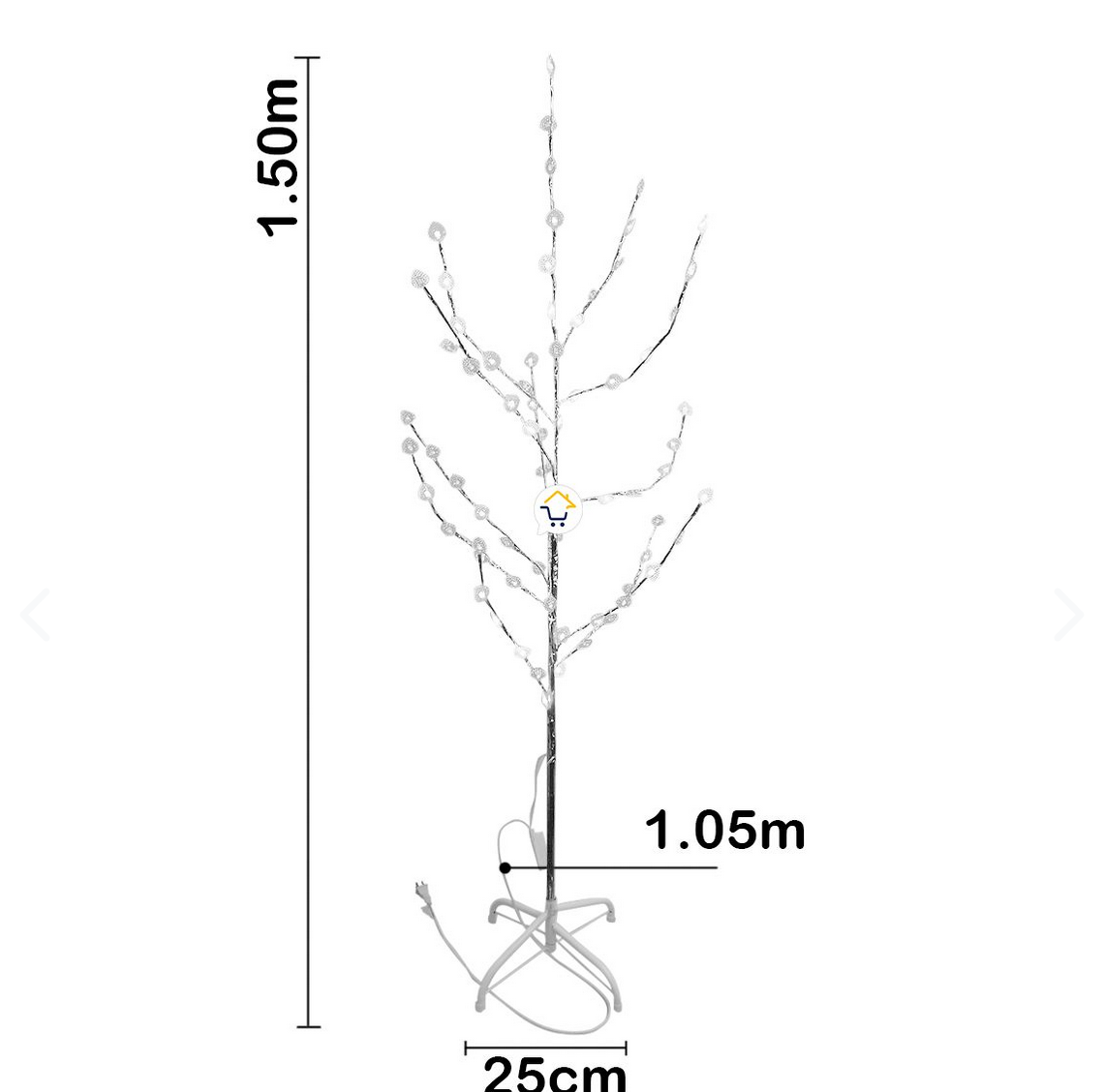 Arbol De Navidad Ramas LED YG127M